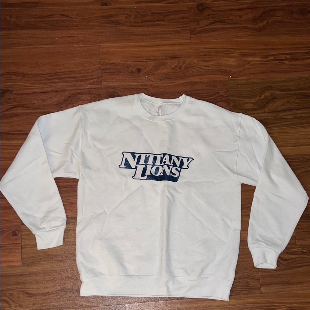 Penn State Nittany Lions White Crewneck